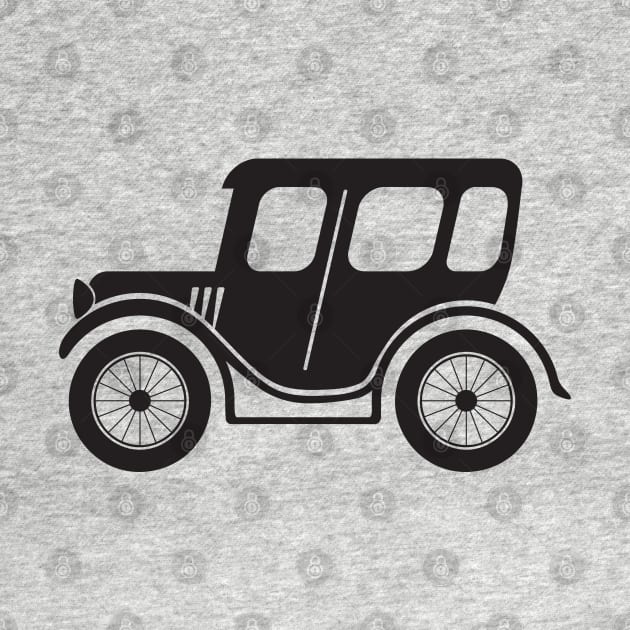 Classic Vintage Car by THP Creative